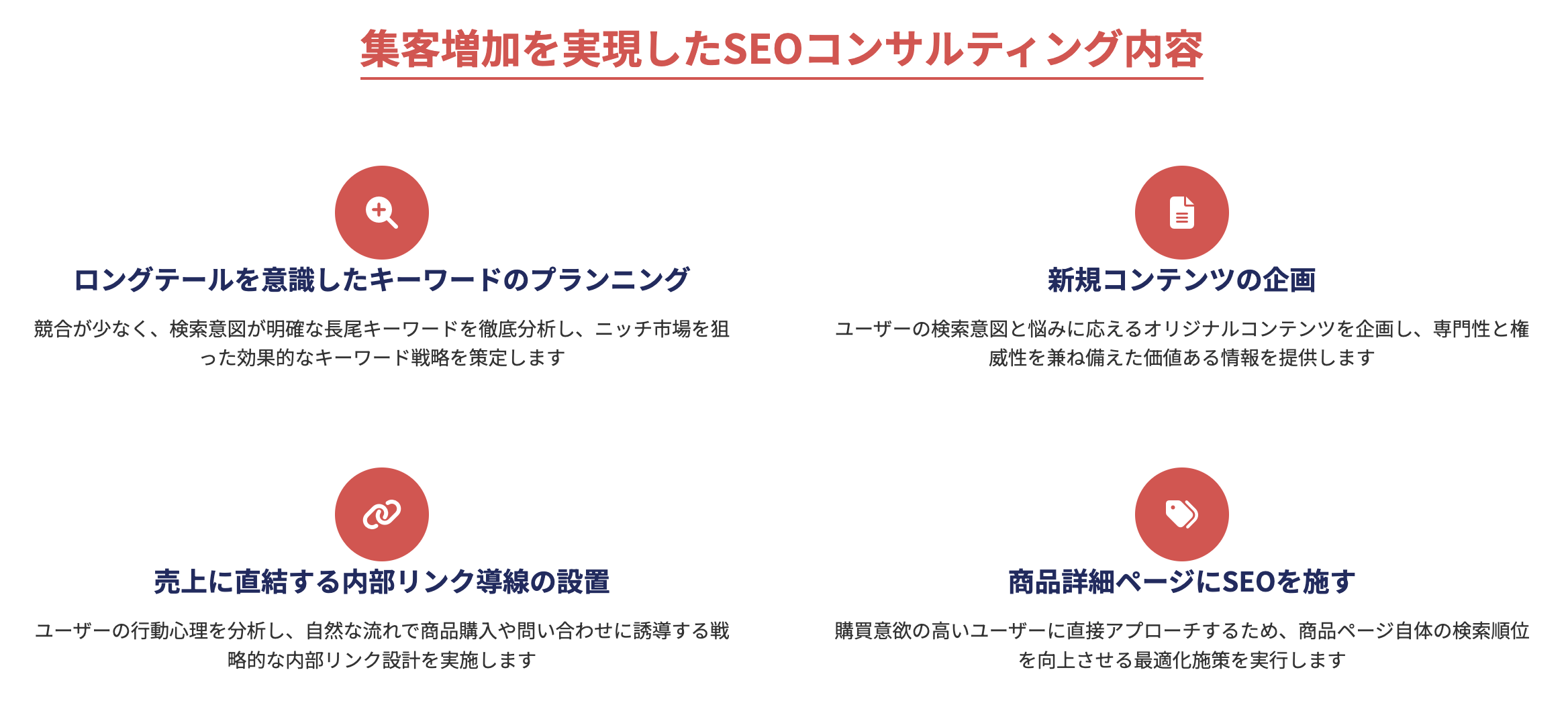 集客増加を実現したSeoコンサルティング内容
