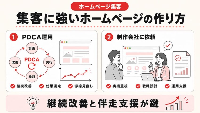 集客に強いホームページの作り方