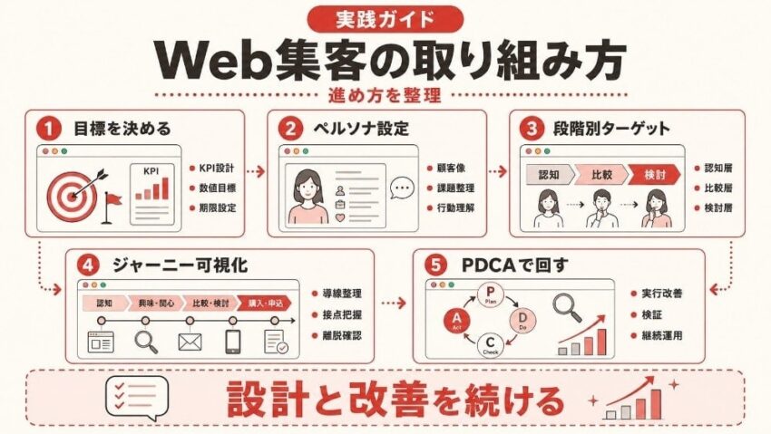 Web集客の取り組み方