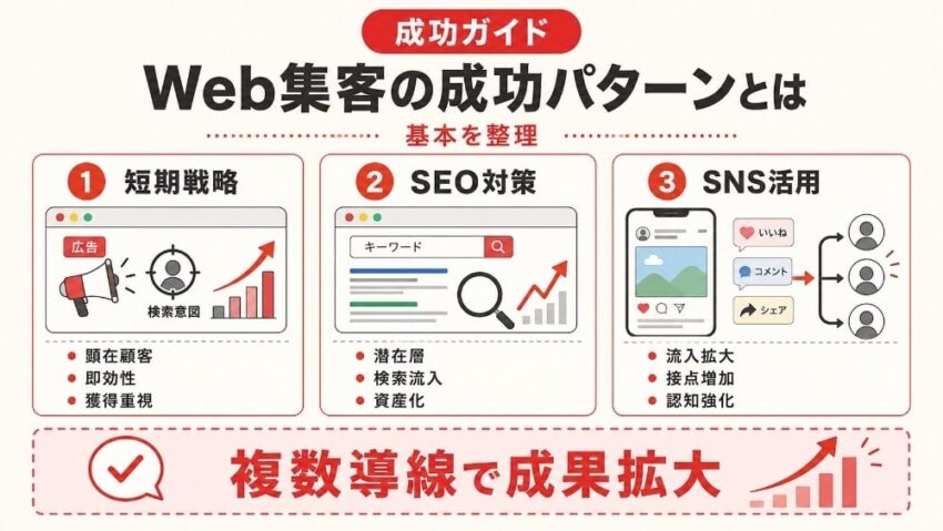 Web集客の成功パターンとは