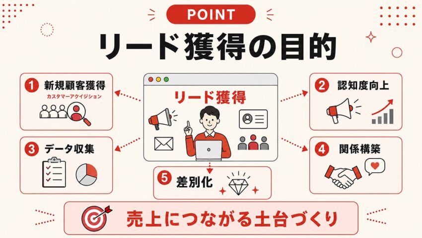 リード獲得の目的