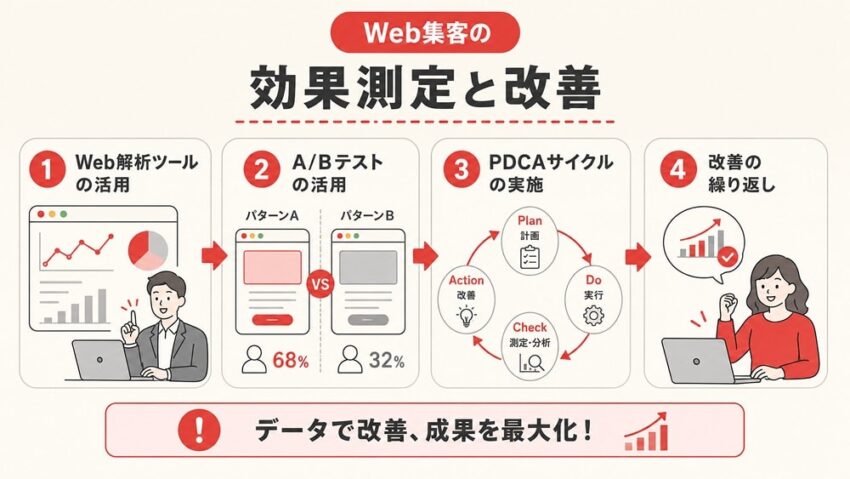 Web集客の効果測定と改善