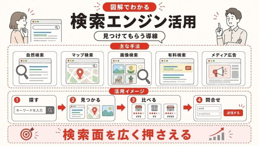 Web集客方法1「検索エンジン」活用