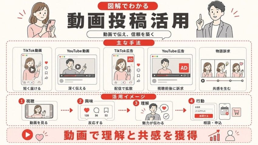 Web集客方法3「動画投稿」活用