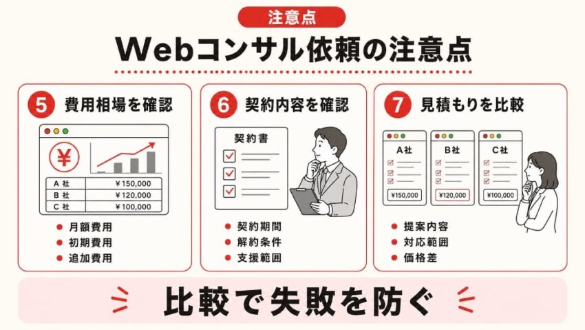 ebコンサルティングを依頼する際の注意点2