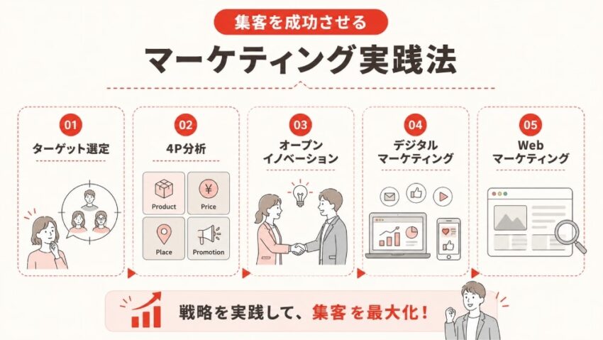集客を成功させるマーケティング実践法