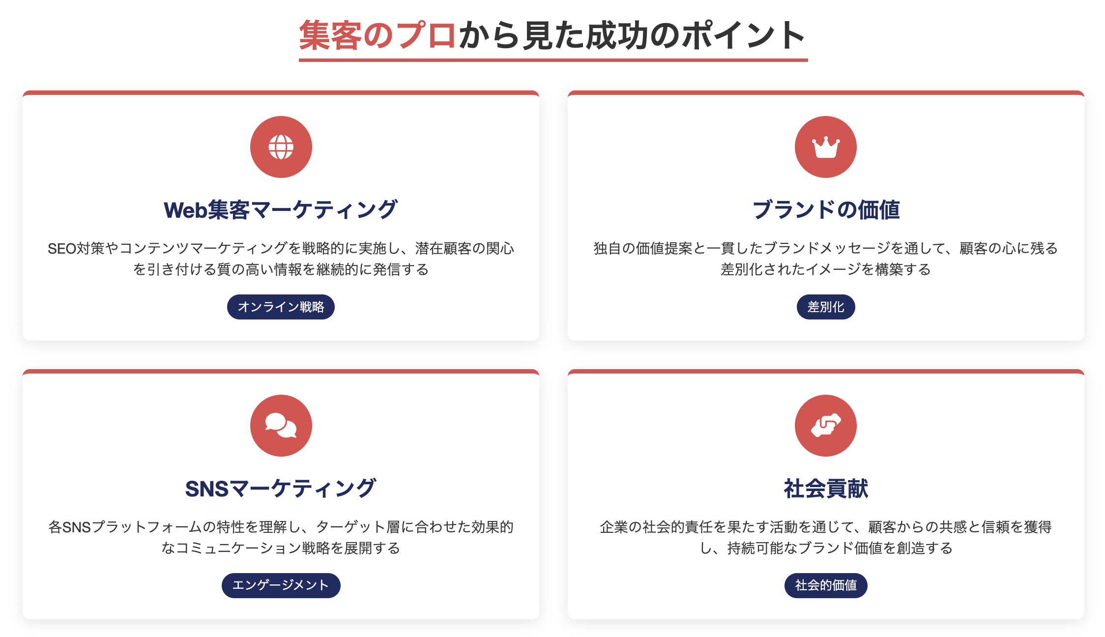 集客のプロから見た成功のポイント